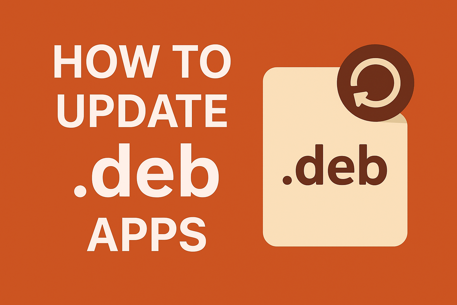 How to Update .deb Apps on Ubuntu and Debian-Based Systems