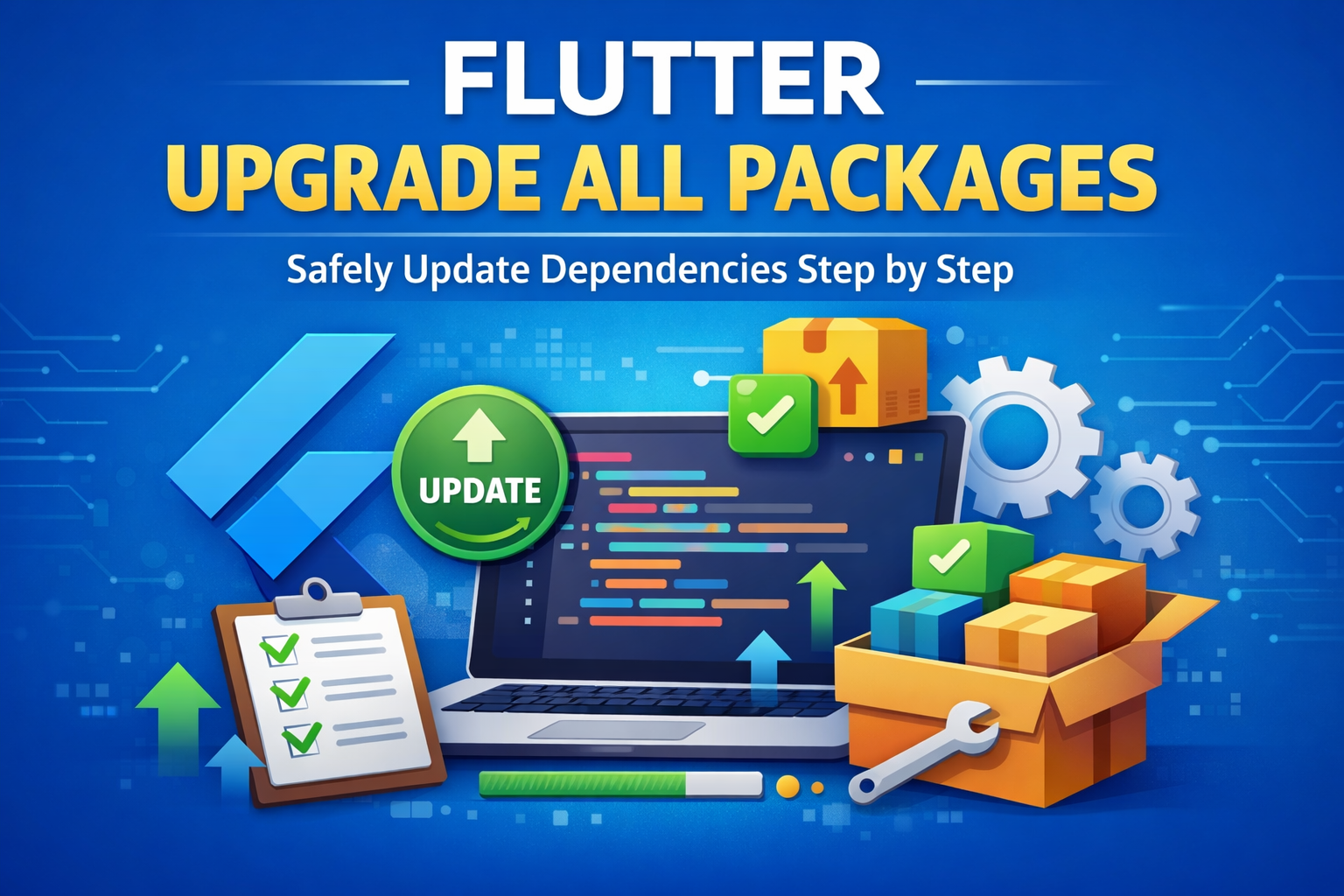 Flutter Upgrade All Packages
